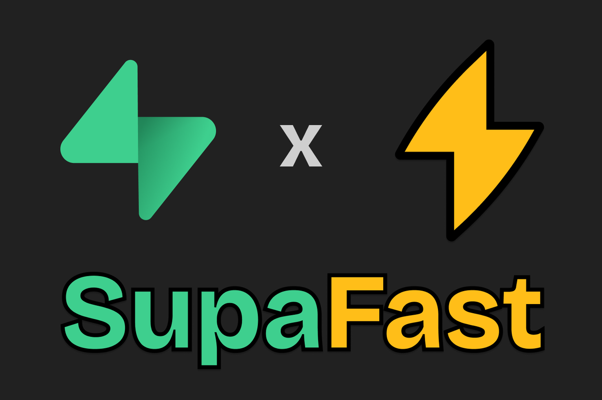 Supabase and Smart Voice AI logo combined