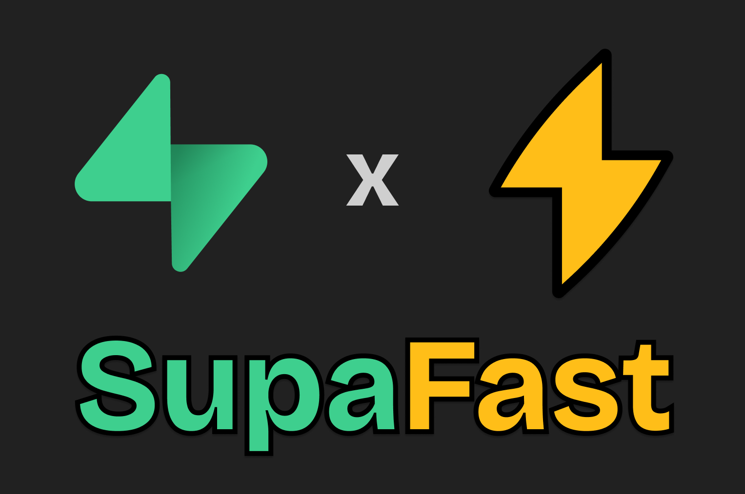 Supabase and Smart Voice AI logo combined
